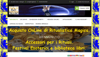 Vendita online di articoli esoterici e magici. Ritualistica e festival anno magico.