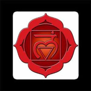 PRIMO CHAKRA – Muladhara Chakra – Stampato su masonite – 10 x 10 cm